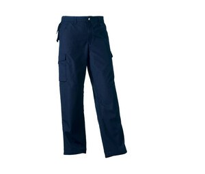 Russell JZ015 - Pantalon De Travail Homme Pro Milti-Poches French Navy