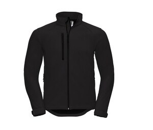 Russell JZ140 - Veste Soft-Shell Homme Léger&Respirant Noir