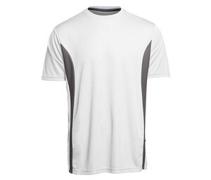 Pen Duick PK100 - Tee-Shirt Sport Homme Quick Dry White/Titanium