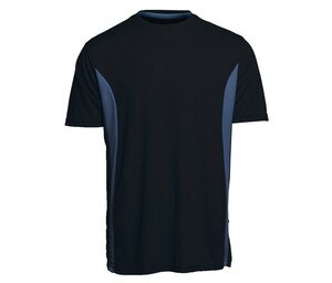 Pen Duick PK100 - Tee-Shirt Sport Homme Quick Dry Black/Titanium