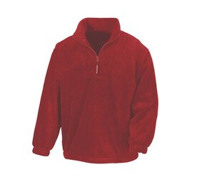 Result RS033 - veste polaire col zippé homme Rouge