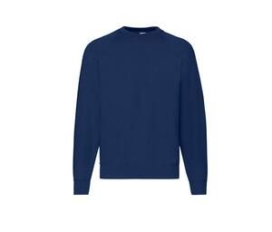 Fruit of the Loom SC260 - Pull À Manches Raglan Homme Marine