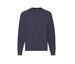 Fruit of the Loom SC260 - Pull À Manches Raglan Homme Deep Navy