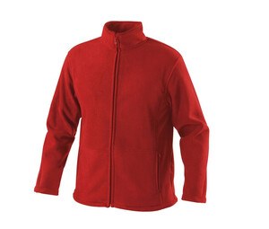 Starworld SW70N - Laine Polaire Homme Poches Zippées Bright Red