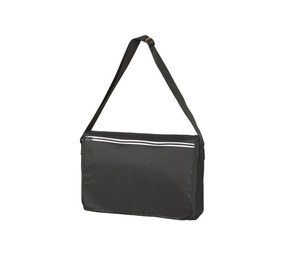 Black&Match BM902 - Messenger Bag Noir/Blanc