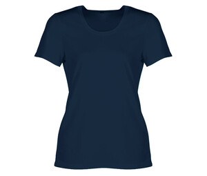 Sans Étiquette SE101 - Tee-Shirt Respirant Femme Navy