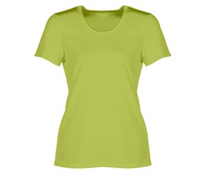 Sans Étiquette SE101 - Tee-Shirt Respirant Femme Lime