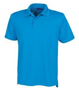 Henbury H475 - Polo Homme Coolplus® Saphir