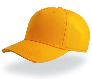 Atlantis AT052 - Casquette 5 Pans Style Vintage Yellow