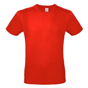 B&C BC01T - Tee-Shirt Homme 100% Coton Rouge