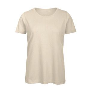 B&C BC02T - Tee-Shirt Femme 100% Coton Naturel