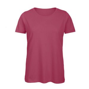 B&C BC02T - Tee-Shirt Femme 100% Coton Fuchsia