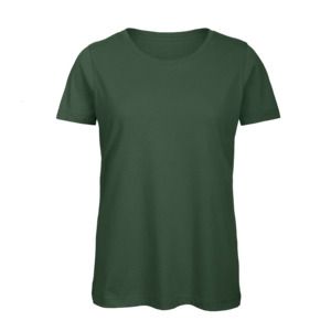 B&C BC02T - Tee-Shirt Femme 100% Coton Bottle Green