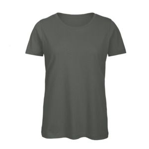 B&C BC02T - Tee-Shirt Femme 100% Coton Millenium Khaki