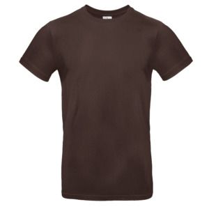 B&C BC03T - Tee-Shirt Homme 100% Coton Chocolate