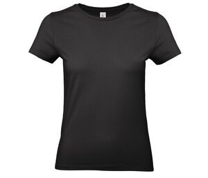 B&C BC04T - Tee Shirt Femmes 100% Coton Noir