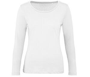 B&C BC071 - Tee-Shirt Manches Longues Femme 100% Coton Bio