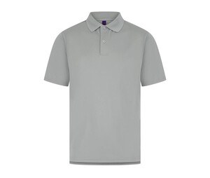 Henbury HY475 - Polo Shirt Homme Cool Plus Argent