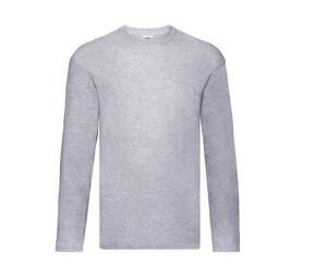 Fruit of the Loom SC223 - T-Shirt Manches Longues Heather Grey