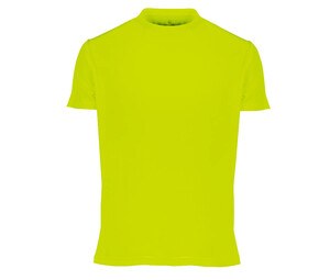 Sans Étiquette SE100 - Tee-Shirt de Sport Homme Fluorescent Yellow
