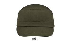 SOL'S 88101 - Casquette 3 Panneaux CHE Vert Miltaire