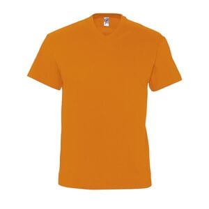 SOL'S 11150 - VICTORY Tee Shirt Homme Col ‘’V’’ Orange