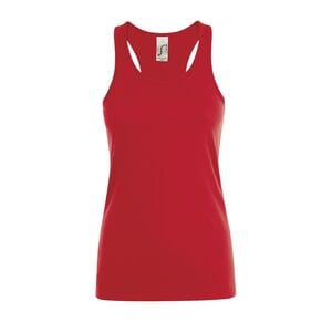 SOL'S 01826 - JUSTIN WOMEN Débardeur Femme Dos Nageur Rouge