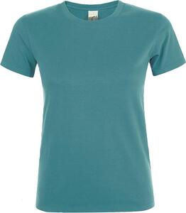 SOL'S 01825 - REGENT WOMEN Tee Shirt Femme Col Rond Bleu canard
