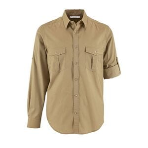 SOL'S 02763 - BURMA MEN Chemise Homme Chestnut