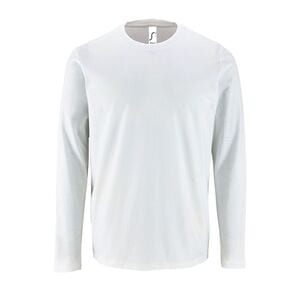 SOL'S 02074 - Imperial LSL MEN Tee Shirt Homme Manches Longues Blanc
