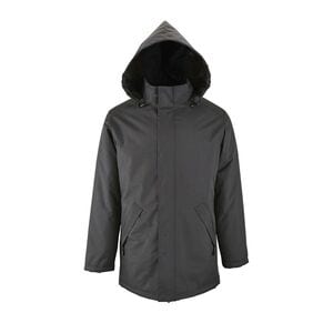 SOL'S 02109 - Robyn Parka Unisexe à Doublure Matelassée Charcoal Grey