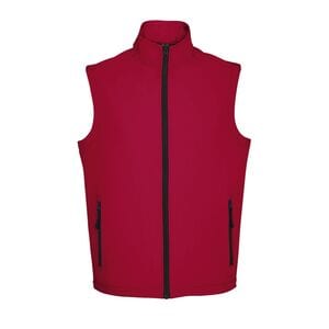 SOL'S 02887 - Race Bw Men Softshell Homme Sans Manches Pepper Red
