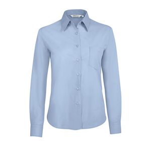 SOL'S 16060 - Executive Chemise Femme Popeline Manches Longues Sky Blue