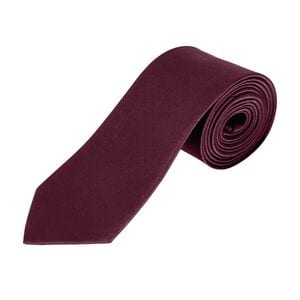SOL'S 02932 - Garner Cravate En Satin De Polyester Bourgogne