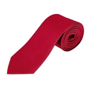 SOL'S 02932 - Garner Cravate En Satin De Polyester Rouge