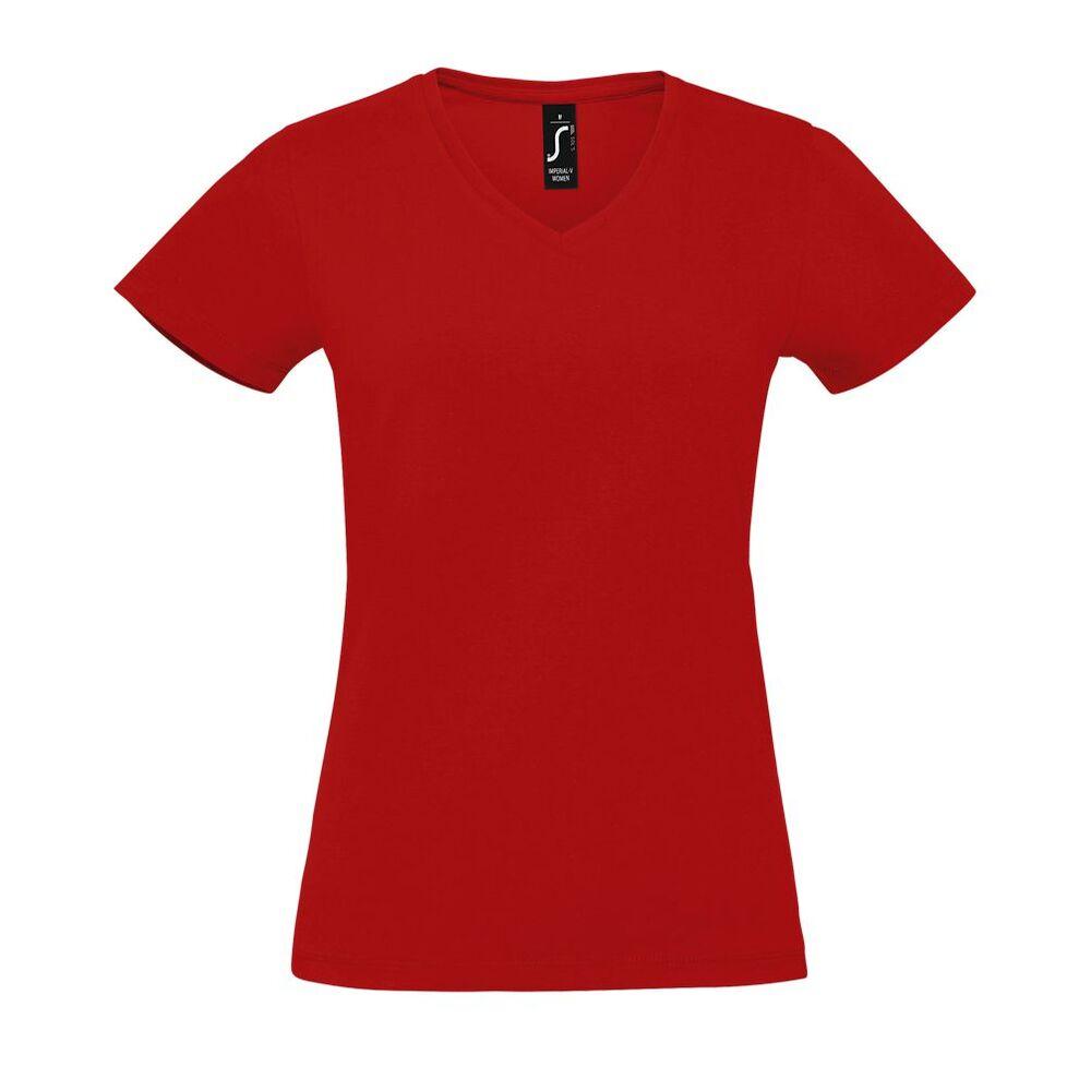 SOL'S 02941 - Imperial V Women Tee Shirt Femme Col “V”