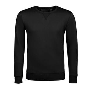 SOL'S 02990 - Sully Sweat Shirt Homme Col Rond Noir
