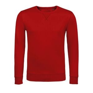SOL'S 02990 - Sully Sweat Shirt Homme Col Rond Rouge