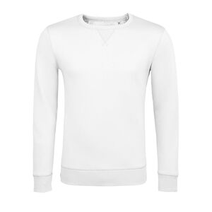SOL'S 02990 - Sully Sweat Shirt Homme Col Rond Blanc