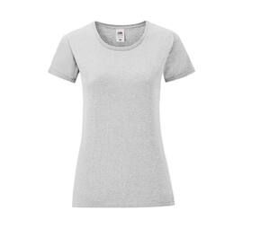 FRUIT OF THE LOOM SC151 - Tee-shirt col rond 150 Heather Grey