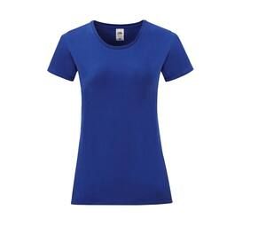 FRUIT OF THE LOOM SC151 - Tee-shirt col rond 150 Cobalt Bleu