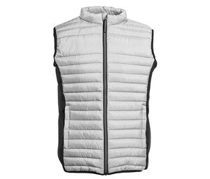 Pen Duick PK316 - Bodywarmer bi-matière homme Silver/Black