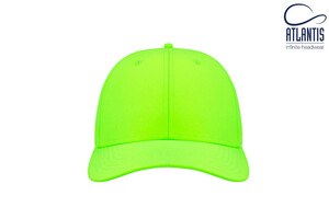 ATLANTIS AT174 - Casquette en polyester recyclé Fluo Green