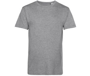 B&C BC01B - T-Shirt Biologique Homme Col Rond 150 Heather Grey