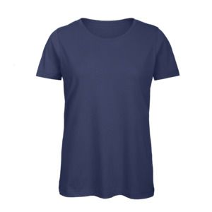 B&C BC02T - Tee-Shirt Femme 100% Coton Electric Blue