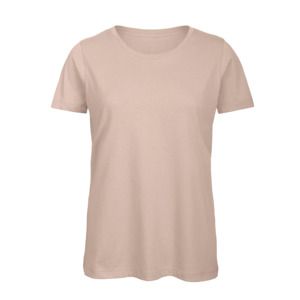 B&C BC02T - Tee-Shirt Femme 100% Coton Millenial Pink