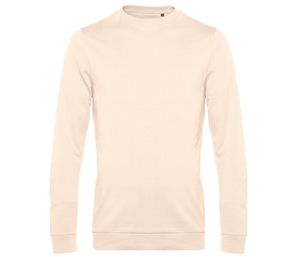 B&C BCU01W - Sweat col rond # Pale Pink