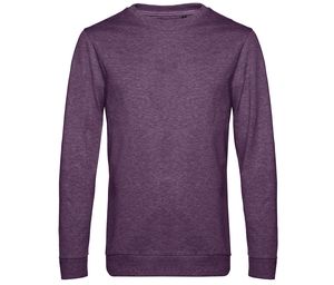 B&C BCU01W - Sweat col rond # Mauve Cendré