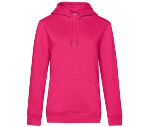 B&C BCW02Q - Sweat Capuche Queen Magenta Pink