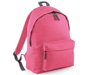 Bag Base BG125 - Sac À Dos Moderne True Pink / Graphite Grey